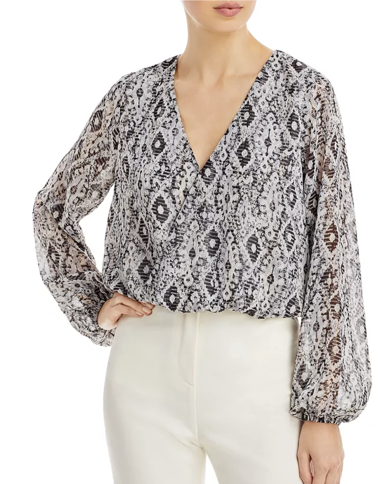 AQUA Long Sleeve Top 