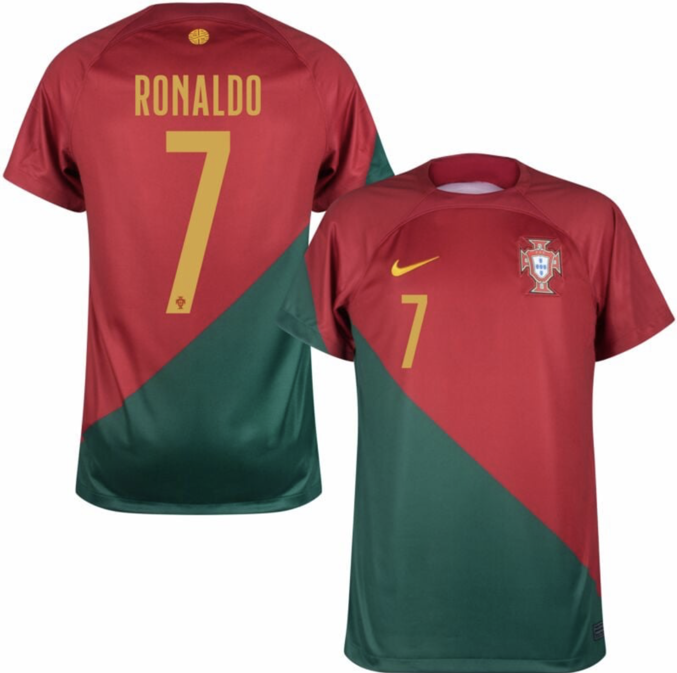 2022-2023 Portugal Home Shirrt Kids (Ronaldo 7)