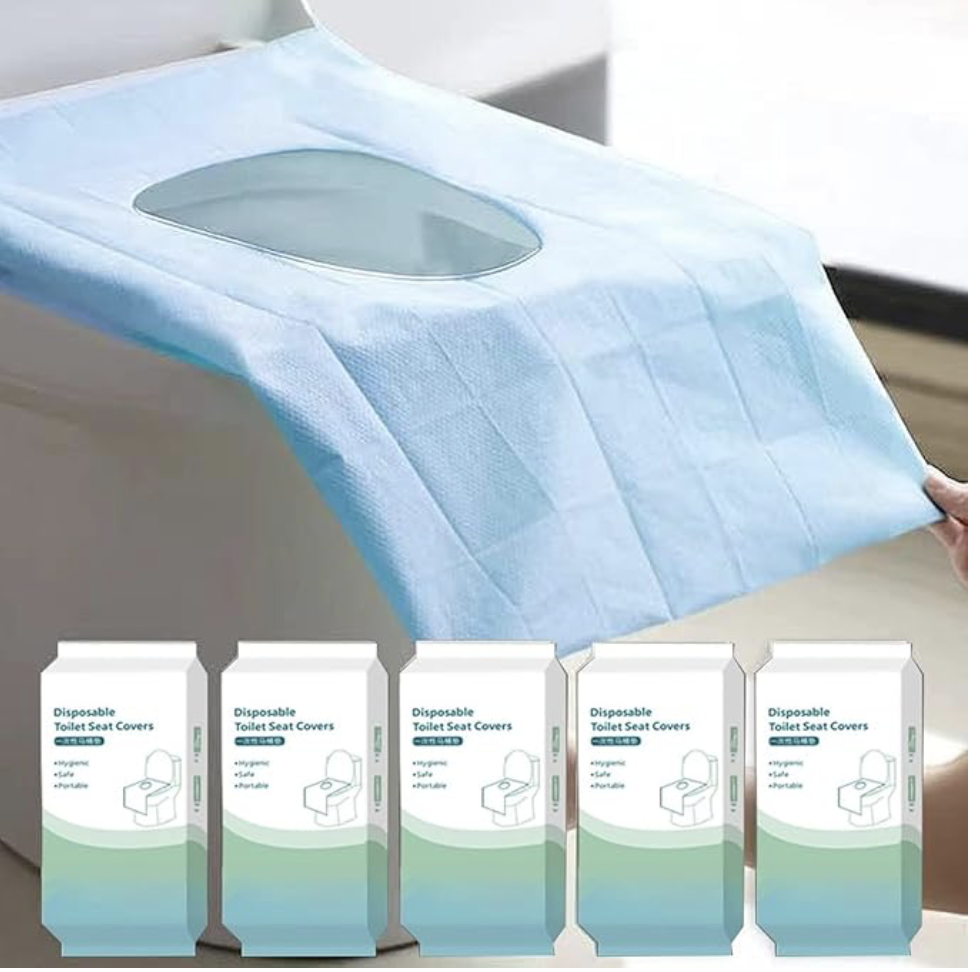 80 Pack Toilet Seat Covers Disposable 16x24 Inch XL