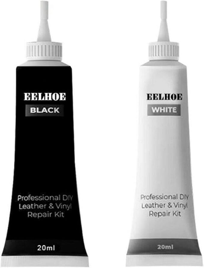 Advanced Leather Repair Gel Cream Vinyl Upholstery Repair Kit, Leather Conditioner Restorer, Professional Leather Filler Repair Compound